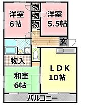 レヂデンスISHII N302 ｜ 静岡県駿東郡清水町徳倉1604-7（賃貸マンション3LDK・3階・62.32㎡） その2