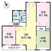 メゾンスズキ 303 ｜ 静岡県裾野市平松119-3（賃貸マンション3LDK・3階・70.13㎡） その2