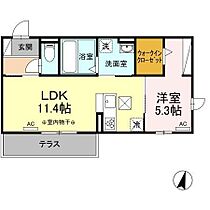 Beauport 102 ｜ 静岡県沼津市東沢田249-1（賃貸アパート1LDK・1階・41.85㎡） その2