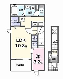 シンデンワン 2階