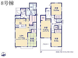 立川市西砂町5丁目　新築戸建　全8棟　8号棟