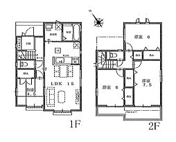 昭島市緑町2丁目5期　新築戸建　全4棟　C号棟