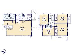 八王子市小比企町1期 新築戸建 全5棟 2号棟