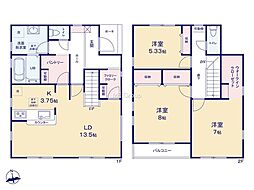 八王子市上壱分方町第18　新築戸建　全8棟　6号棟