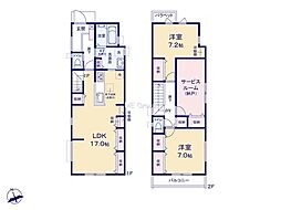 小平市上水本町2丁目 新築戸建 全2棟 1号棟