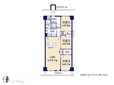 間取り:図面と異なる場合は現況を優先 間取り:図面と異なる場合は現況を優先