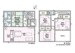 八王子市弐分方町第40 新築戸建 全3棟 2号棟