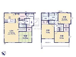 清瀬市新座下宿2期 新築戸建 全4棟 3号棟