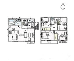 小金井市貫井南町5丁目第8 新築戸建 全6棟 1号棟