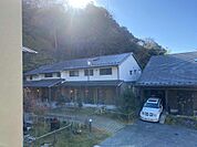 お部屋から南側の眺望。ビレッジ内にステキな建物が並びます