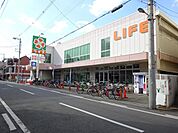 ライフ新深江店（407m）