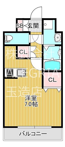 大阪府大阪市東成区東小橋２丁目(賃貸マンション1K・1階・26.64㎡)の写真 その2