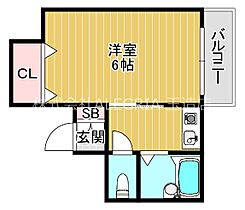 大阪府大阪市東成区中道２丁目（賃貸マンション1K・2階・21.00㎡） その2