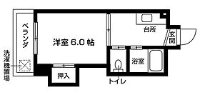 福岡県福岡市城南区片江４丁目（賃貸マンション1K・2階・22.04㎡） その2