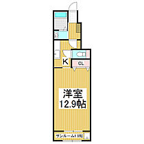 メルベーユK　A  ｜ 長野県岡谷市長地鎮1丁目（賃貸アパート1K・1階・40.78㎡） その2