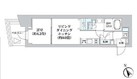 ライオンズフォーシア五反田  ｜ 東京都品川区西五反田8丁目（賃貸マンション1LDK・5階・31.72㎡） その2