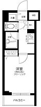 東京都港区六本木2丁目（賃貸マンション1K・15階・20.65㎡） その2