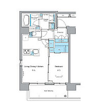 ルフォンプログレ上野公園 1202 ｜ 東京都台東区上野7丁目14-8（賃貸マンション1LDK・12階・38.19㎡） その2