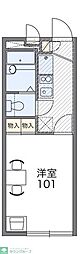 レオパレスガーデン 1Kの間取図画像