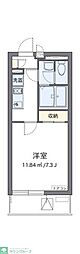 SUNNYPLACE 1Kの間取図画像