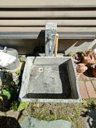 屋外水栓設備です。
