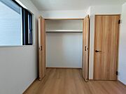 各洋室にクローゼット完備