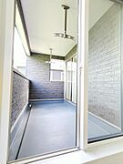 インナーバルコニーで急な雨の日のお洗濯も安心です。