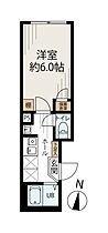 GardenCourtさくら通り 202 ｜ 東京都足立区大谷田3丁目9-14（賃貸マンション1K・2階・19.56㎡） その2