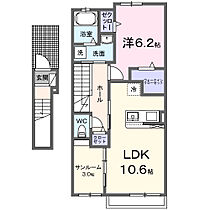 ユイマールＳ 202 ｜ 千葉県松戸市栄町1丁目53-2（賃貸アパート1LDK・2階・51.63㎡） その2