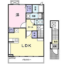 パークコートI 202 ｜ 千葉県野田市光葉町1丁目27-7（賃貸アパート1LDK・2階・46.09㎡） その2