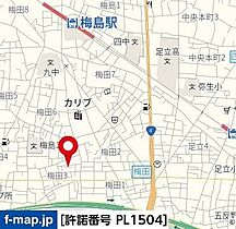 メルディア梅田3丁目II  ｜ 東京都足立区梅田3丁目8-17（賃貸アパート1K・2階・18.15㎡） その3