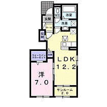 ウィステリアII 101 ｜ 千葉県野田市山崎貝塚町31番地6（賃貸アパート1LDK・1階・50.08㎡） その2