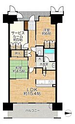 間取図画像 2SLDK