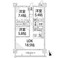 キャツスルコート田寺東4階10.8万円
