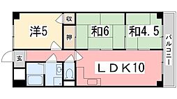 リーハイツ 3LDKの間取図画像