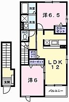 兵庫県姫路市書写（賃貸アパート2LDK・2階・60.40㎡） その2