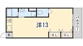 兵庫県姫路市手柄（賃貸マンション1R・4階・35.63㎡） その2