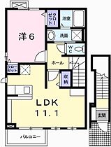 兵庫県姫路市香寺町溝口（賃貸アパート1LDK・2階・46.09㎡） その2