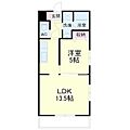 マンション花水木2階5.8万円