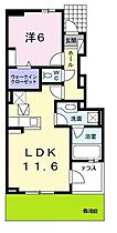 グレイスパレス 105 ｜ 静岡県掛川市成滝（賃貸アパート1LDK・1階・44.82㎡） その2