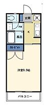 ファーストステイション 205 ｜ 静岡県掛川市上張（賃貸アパート1K・2階・28.35㎡） その2