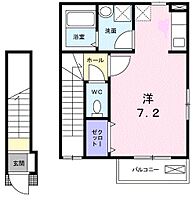 ラークヒルズ 205 ｜ 静岡県磐田市豊岡（賃貸アパート1R・2階・29.02㎡） その2