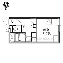 レオパレスさくら坂 203 ｜ 大阪府交野市星田１丁目（賃貸アパート1K・2階・20.28㎡） その2