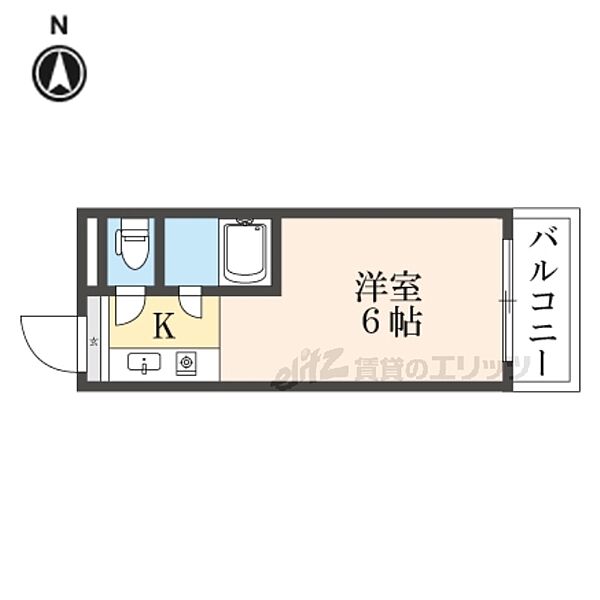 ジュネス新大宮 302｜奈良県奈良市法蓮町(賃貸マンション1K・3階・20.00㎡)の写真 その2