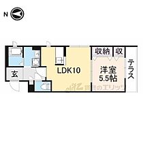 奈良県橿原市小槻町（賃貸アパート1LDK・1階・40.00㎡） その2