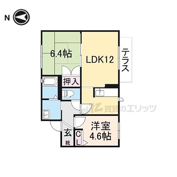 フォレスト　ヒル 101｜奈良県橿原市上品寺町(賃貸アパート2LDK・1階・51.60㎡)の写真 その2