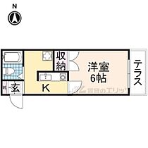 奈良県奈良市西大寺赤田町２丁目（賃貸アパート1K・1階・18.00㎡） その2