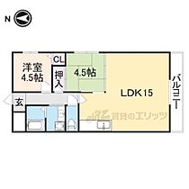 リヴェール三室 208 ｜ 奈良県生駒郡三郷町勢野東６丁目（賃貸マンション2LDK・2階・55.00㎡） その2