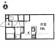 エルメゾン法隆寺 202 ｜ 奈良県生駒郡安堵町大字笠目（賃貸アパート1K・2階・28.12㎡） その2