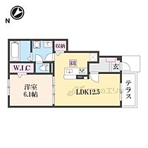 奈良県大和郡山市新町（賃貸アパート1LDK・1階・44.20㎡） その2